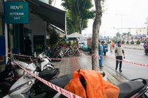 Hiện trường vụ cướp ngân hàng khiến bảo vệ tử vong ở Đà Nẵng
