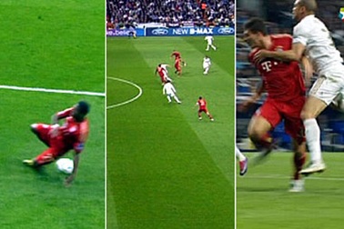 Trọng tài giúp Real Madrid thoát thua trong 90 phút