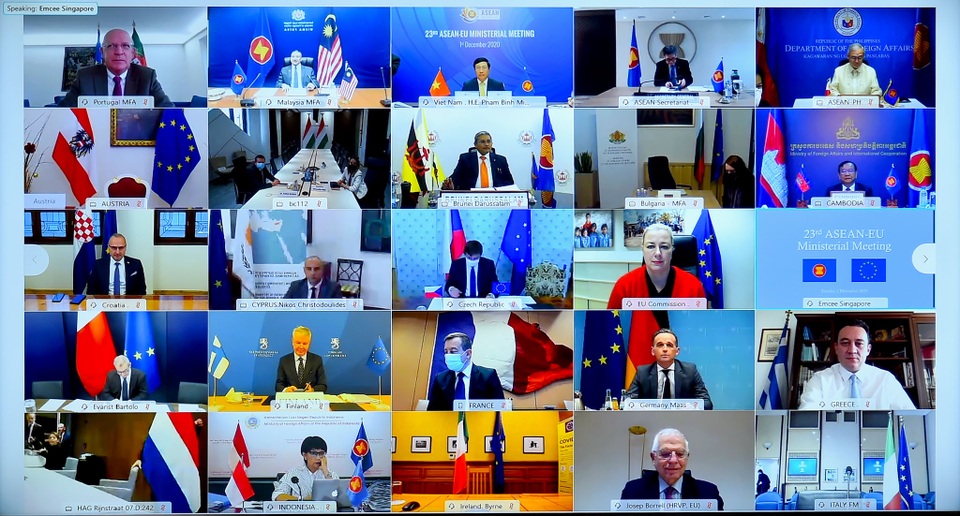ASEAN - EU nâng cấp quan hệ lên Đối tác chiến lược - 1 ASEAN - EU nâng cấp quan hệ lên Đối tác chiến lược - 1