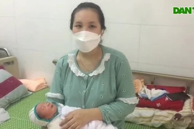 Sản phụ mắc Covid-19 sinh thành công bé trai nặng 3,4 kg