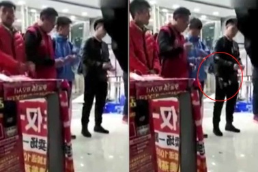 Trung Quốc: Sếp bắt nhân viên xé tiền gây xôn xao