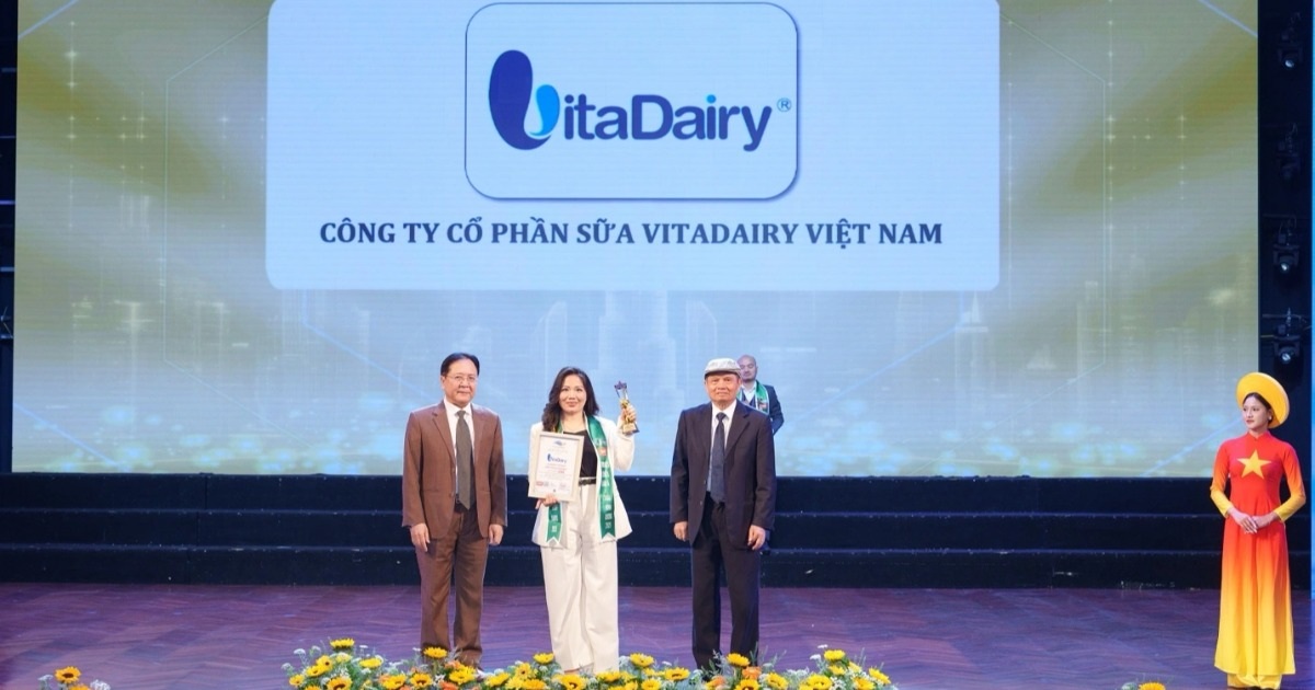 VitaDairy lần thứ 2 vào "Top 10 thương hiệu tiêu biểu châu Á - Thái Bình Dương"