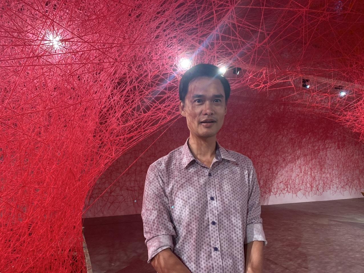 Nghệ sĩ nổi tiếng Chiharu Shiota làm triển lãm từ len, thuyền cũ ở Việt Nam - 3