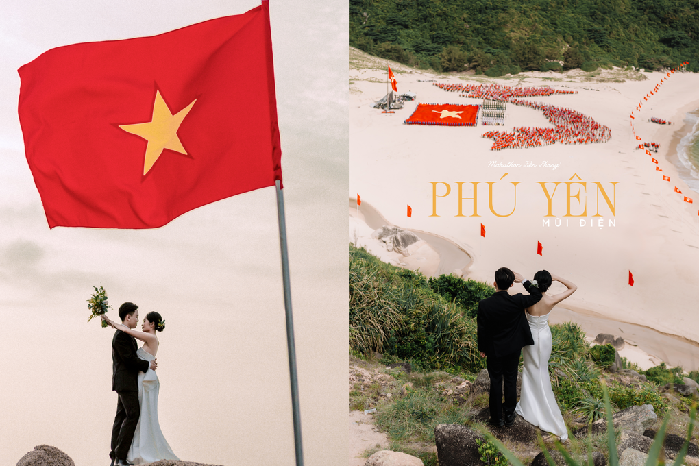 Chuyện đằng sau bộ ảnh cưới để đời bên lễ thượng cờ gây sốt mạng - 1 Chuyện đằng sau bộ ảnh cưới để đời bên lễ thượng cờ gây sốt mạng - 1