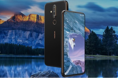 Nokia X71 trình làng với màn hình “đục lỗ”, 3 camera ở mặt sau
