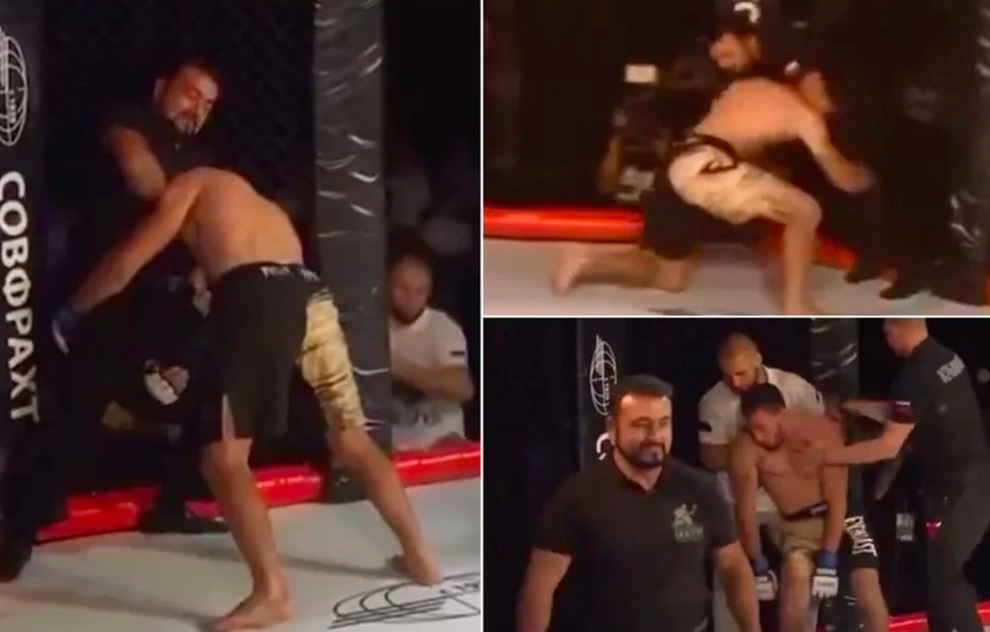 Cái kết đắng cho võ sĩ tấn công nhầm… trọng tài giỏi võ - 1