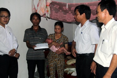 Hơn 124 triệu đồng đến với chị Trần Thị Huyền 