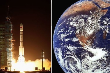 Trạm không gian của Trung Quốc có thể mang chất độc sắp chạm vào Trái Đất