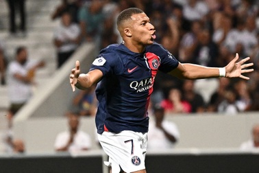 Mbappe ghi bàn, PSG vẫn hòa thất vọng trận thứ hai liên tiếp ở Ligue 1