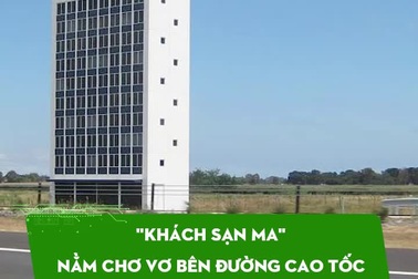 "Khách sạn ma" nằm chơ vơ bên đường cao tốc thực chất là một cú lừa