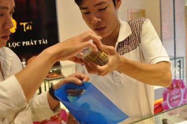 Phiên đấu thầu vàng 15 bất ngờ “ế” hàng