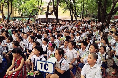 Trường tiểu học Trung Tự kết thúc tốt đẹp năm học 2013-2014