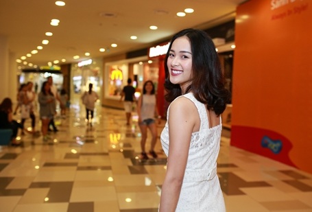 Người tình tin đồn của Quốc Cường gây chú ý tại sự kiện