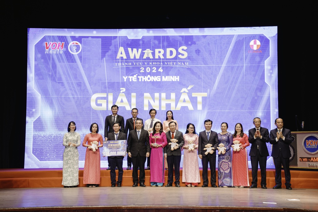 20 công trình y tế thông minh nhận giải Thành tựu Y khoa Việt Nam 2024 - 1 20 công trình y tế thông minh nhận giải Thành tựu Y khoa Việt Nam 2024 - 1