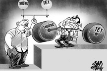 Doanh nghiệp “oằn mình” lo thưởng Tết