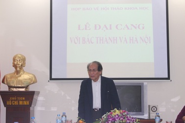 Hội thảo về danh nhân lịch sử Lê Đại Cang sắp diễn ra tại Hà Nội