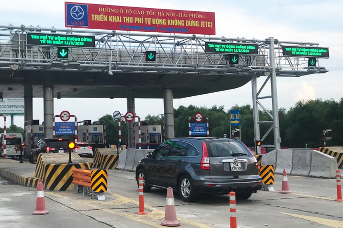 Xe chưa dán thẻ ETC vào cao tốc Hà Nội - Hải Phòng bị áp mức phạt nào? - 1 Xe chưa dán thẻ ETC vào cao tốc Hà Nội - Hải Phòng bị áp mức phạt nào? - 1