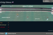 Bão lớn càn quét, phòng tuyến Nga ở Crimea bị thổi tung