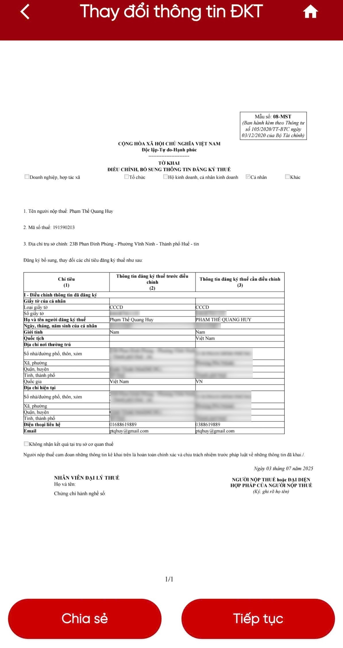 Cách cập nhật mã số thuế và xử lý lỗi khi không thể đăng nhập eTax Mobile - 7 Cách cập nhật mã số thuế và xử lý lỗi khi không thể đăng nhập eTax Mobile - 7