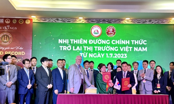 Dầu gió Nhị Thiên Đường chính thức trợ lại thị trường Việt Nam.