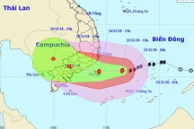 Bão số 9 tiếp tục mạnh lên, cảnh báo mưa lớn ở các tỉnh phía Nam