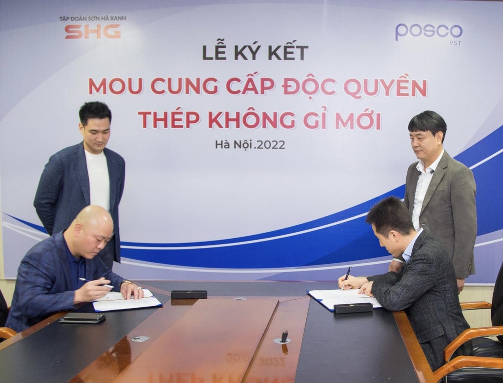 Tập đoàn Sơn Hà Xanh là đối tác chiến lược của POSCO VST - 1 Tập đoàn Sơn Hà Xanh là đối tác chiến lược của POSCO VST - 1