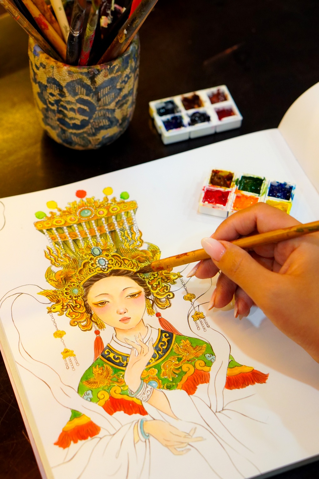 9X Đồng Nai tái hiện những câu chuyện lịch sử Việt Nam bằng nét vẽ - 3 9X Đồng Nai tái hiện những câu chuyện lịch sử Việt Nam bằng nét vẽ - 3