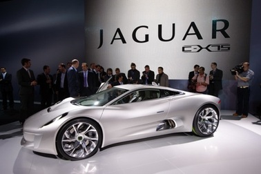 Siêu xe Jaguar C-X75 dùng động cơ tăng áp 500 mã lực