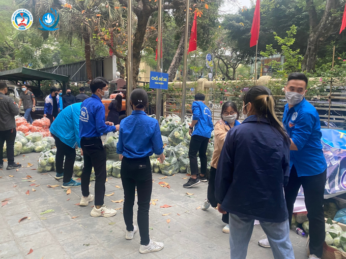 Sinh Viên TP Hà Nội chung tay hỗ trợ giải cứu nông sản Hải Dương - Ảnh 1. Sinh Viên TP Hà Nội chung tay hỗ trợ giải cứu nông sản Hải Dương - Ảnh 1.