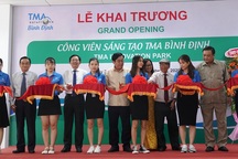 Công viên sáng tạo khoa học công nghệ cao ở Bình Định chính thức hoạt động