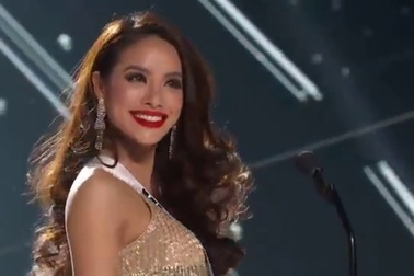 Phạm Hương tỏa sáng tại cuộc thi hoa hậu hoàn vũ