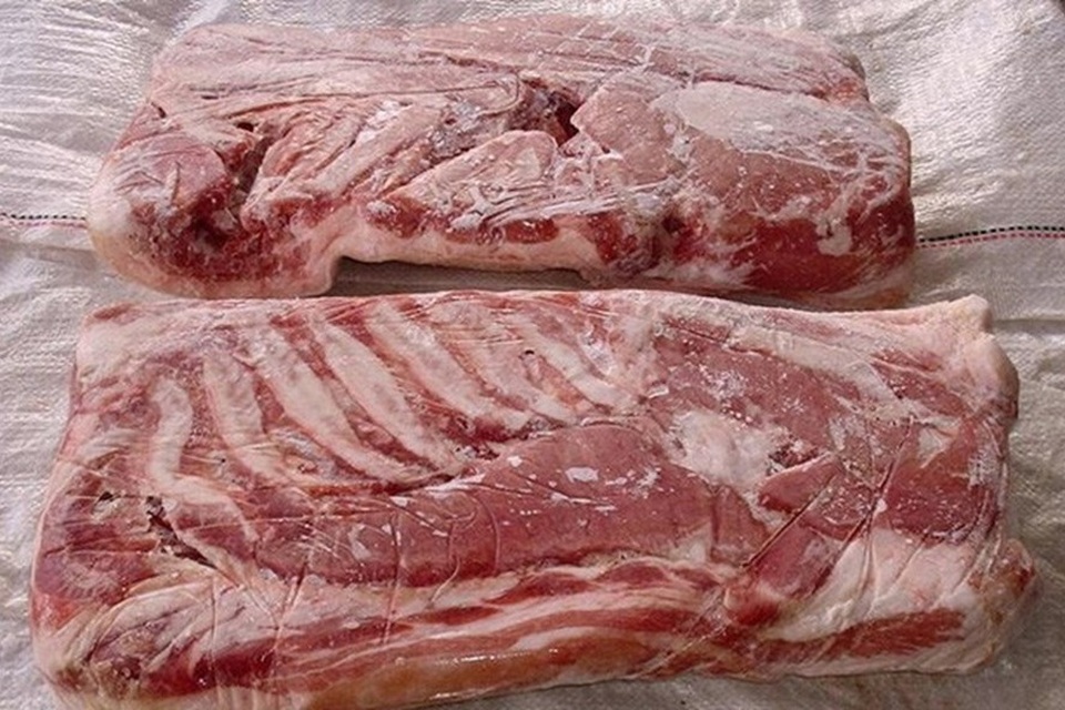 Vì sao thịt lợn nhập khẩu không được người tiêu dùng ưa chuộng? - 1 Vì sao thịt lợn nhập khẩu không được người tiêu dùng ưa chuộng? - 1