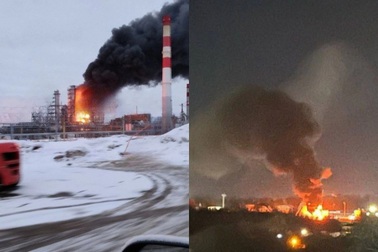 Nga bị tấn công bằng UAV lớn chưa từng có kể từ khi chiến sự bùng phát