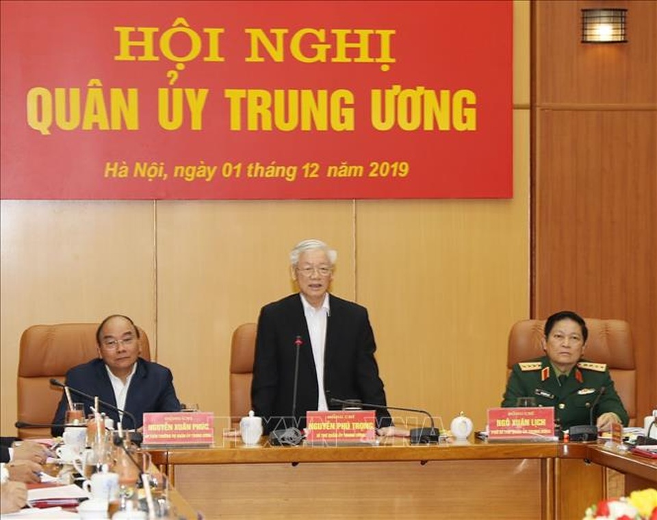 Quân ủy Trung ương tổng kết công tác quân sự, quốc phòng năm 2019 - 1 Quân ủy Trung ương tổng kết công tác quân sự, quốc phòng năm 2019 - 1