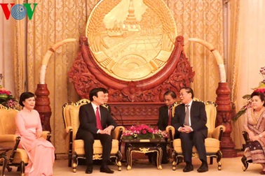 Chủ tịch nước kết thúc tốt đẹp chuyến thăm CHND Lào
