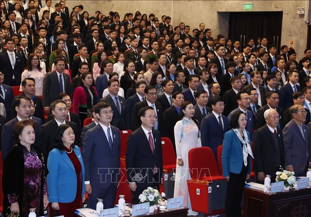 Chủ tịch nước Võ Văn Thưởng dự Đại hội XI Hội Sinh viên Việt Nam - 1 Chủ tịch nước Võ Văn Thưởng dự Đại hội XI Hội Sinh viên Việt Nam - 1
