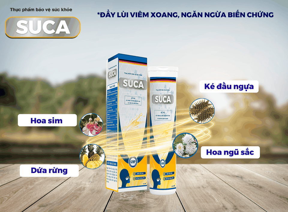 Viên sủi SUCA - Giải pháp từ công nghệ Enzyme siêu hoạt hóa hỗ trợ bệnh nhân viêm xoang - 3 Viên sủi SUCA - Giải pháp từ công nghệ Enzyme siêu hoạt hóa hỗ trợ bệnh nhân viêm xoang - 3