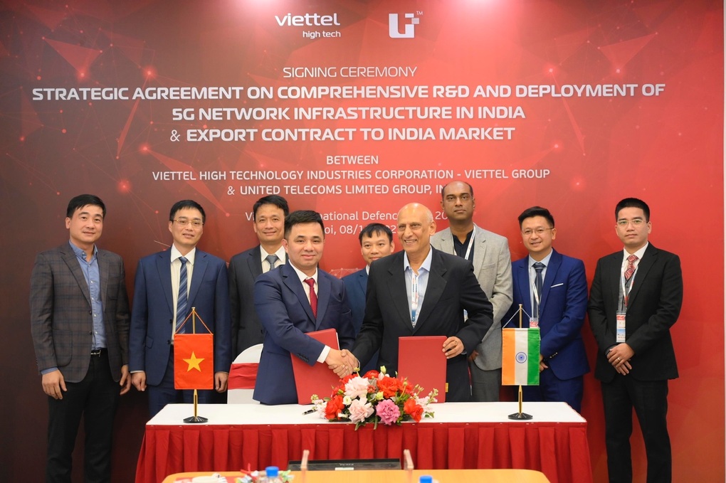 Viettel High Tech xuất khẩu thiết bị viễn thông sang thị trường Ấn Độ - 1 Viettel High Tech xuất khẩu thiết bị viễn thông sang thị trường Ấn Độ - 1