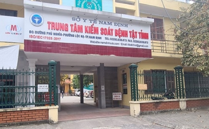 Trụ sở Trung tâm Kiểm soát bệnh tật (CDC) tỉnh Nam Định,