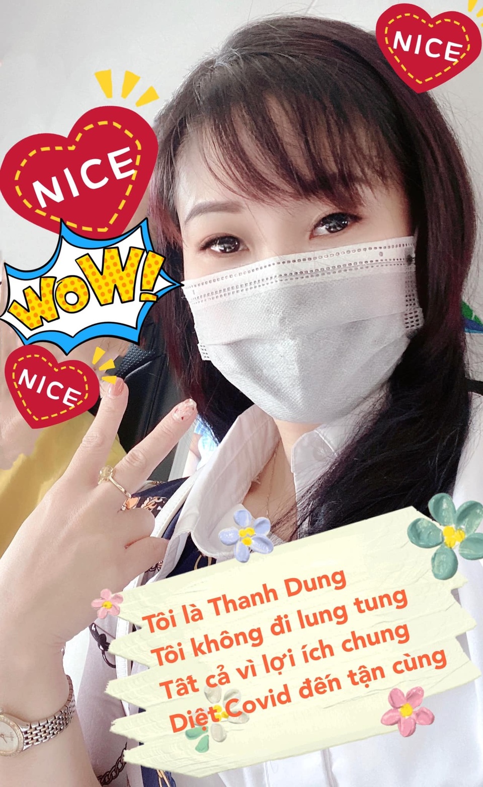 Nữ sinh mắc Covid-19 chia sẻ thông điệp tích cực phòng chống dịch bệnh - 6 Nữ sinh mắc Covid-19 chia sẻ thông điệp tích cực phòng chống dịch bệnh - 6
