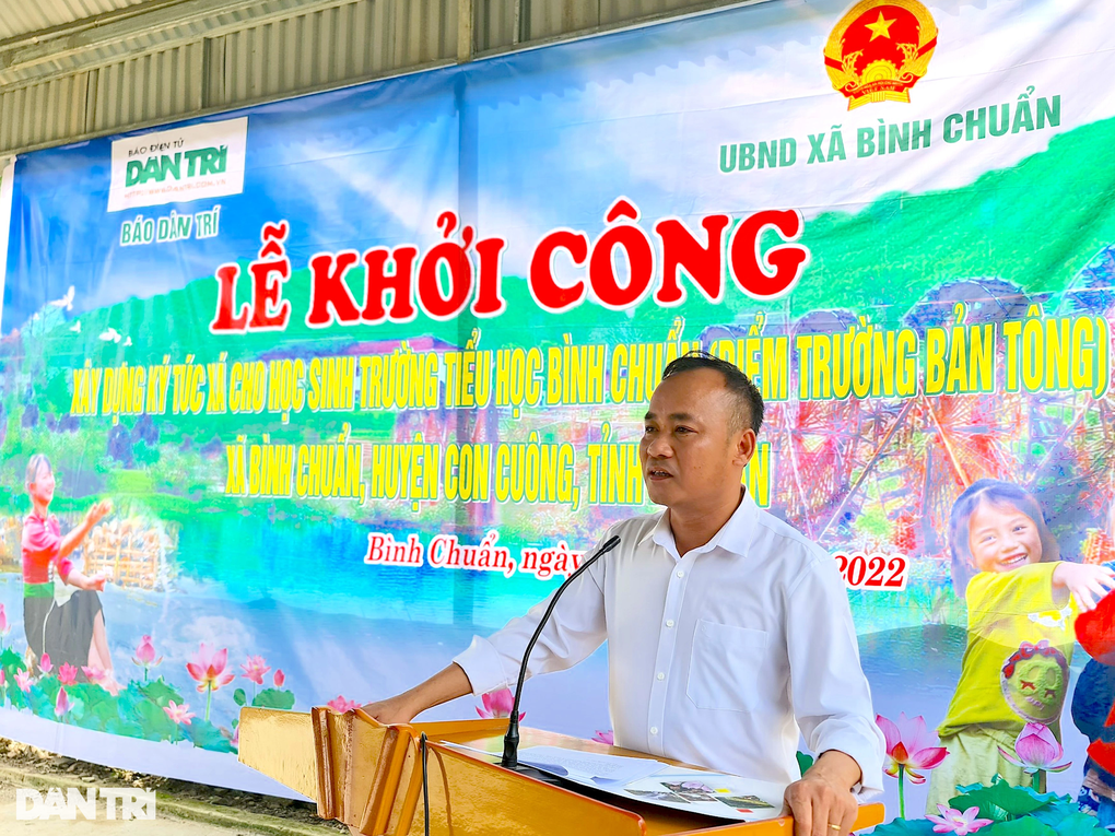 Khởi công xây điểm trường Dân trí giúp học sinh nghèo nơi miền núi xứ Nghệ - 5 Khởi công xây điểm trường Dân trí giúp học sinh nghèo nơi miền núi xứ Nghệ - 5