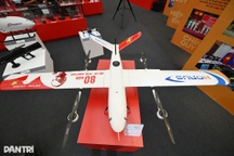 Loạt UAV, robot hiện đại của Bộ Công an tại Triển lãm thành tựu đất nước