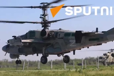 "Cá sấu" Ka-52 Nga khai hỏa, san phẳng chốt chỉ huy Ukraine
