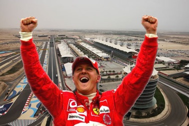 Michael Schumacher được vinh danh tại trường đua Bahrain