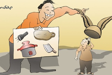 “Ăn không từ thứ gì” và “lừa không từ một ai”