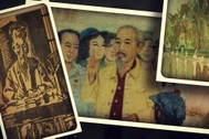 "Những nét vẽ từ trái tim" khắc họa chân dung Chủ tịch Hồ Chí Minh