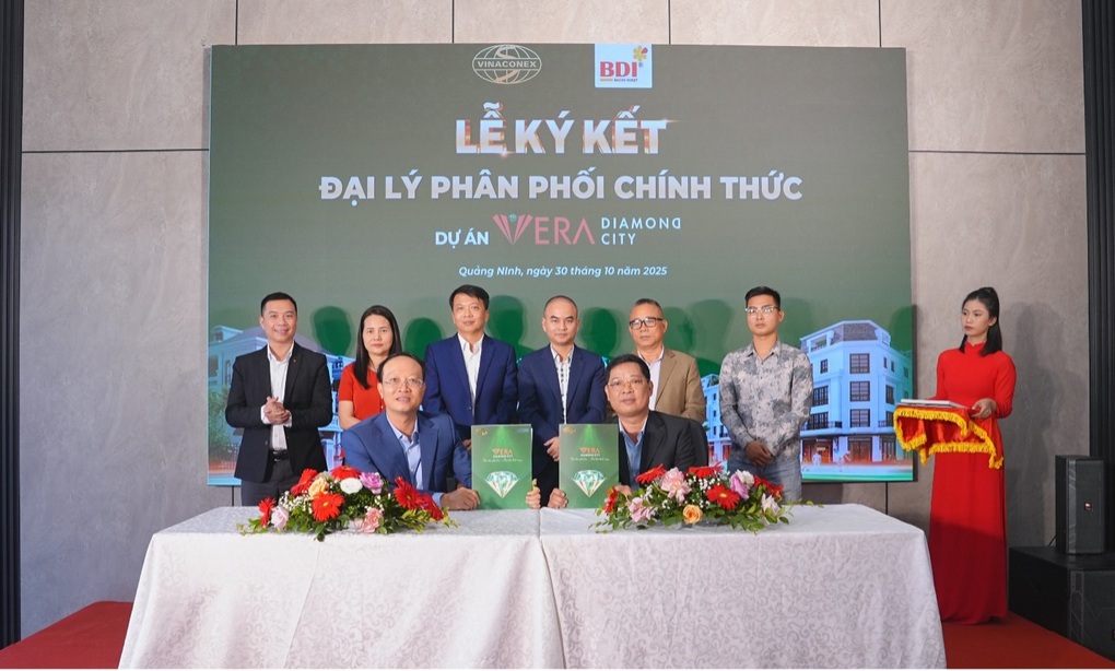 Lễ ký kết với các đại lý phân phối dự án Vera Diamond City Quảng Ninh - 5