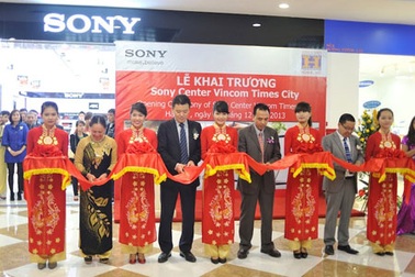 Khai trương thêm một Sony Center tại Vincom Mega Mall Hà Nội