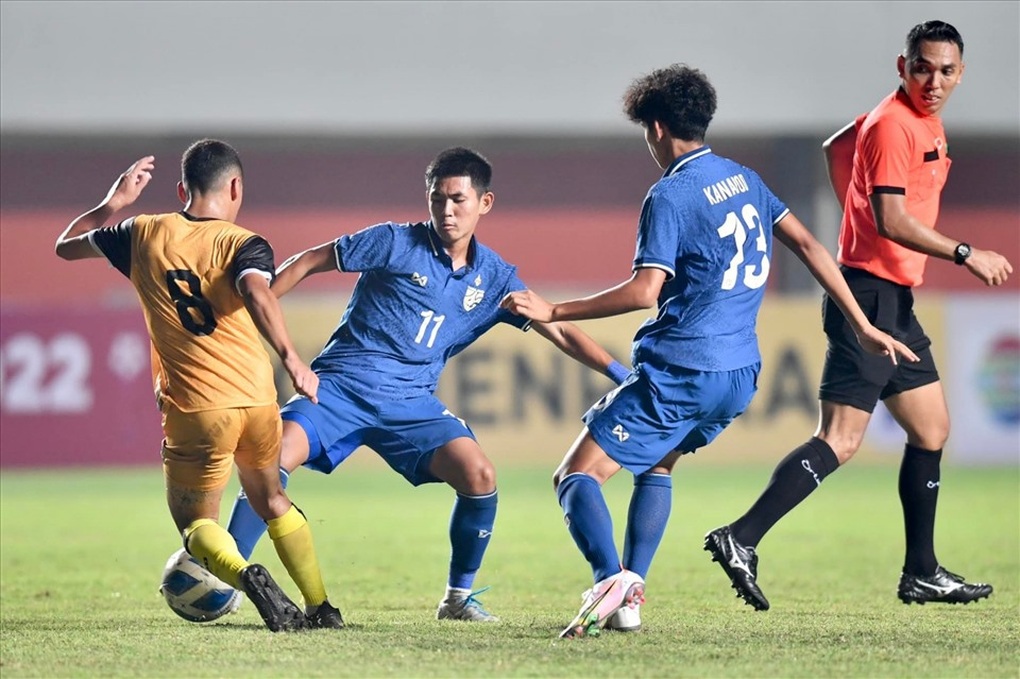 U16 Thái Lan vào bán kết, chờ đối đầu U16 Việt Nam - 1 U16 Thái Lan vào bán kết, chờ đối đầu U16 Việt Nam - 1