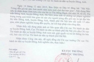 Cục thi hành án Hà Nội chỉ đạo giải quyết vụ “om” tài sản trúng đấu giá 10 năm